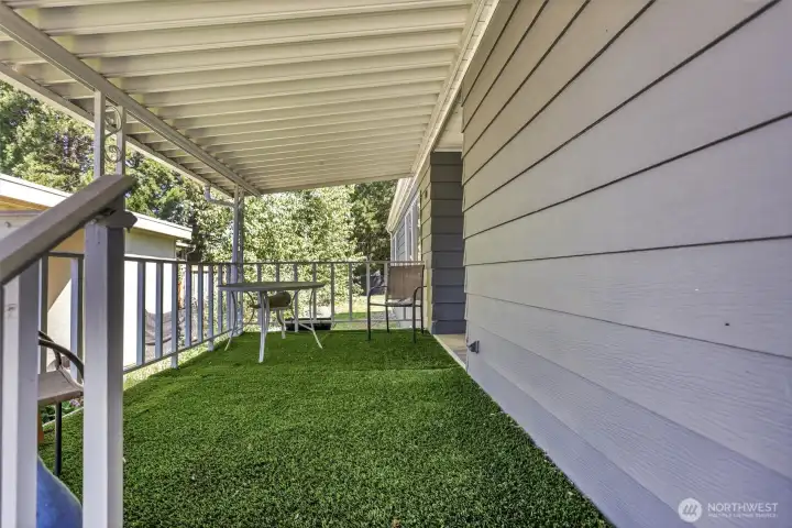 Cozy Covered Front Porch