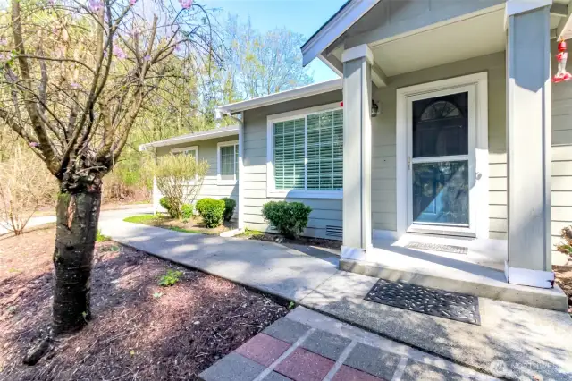 front entry
