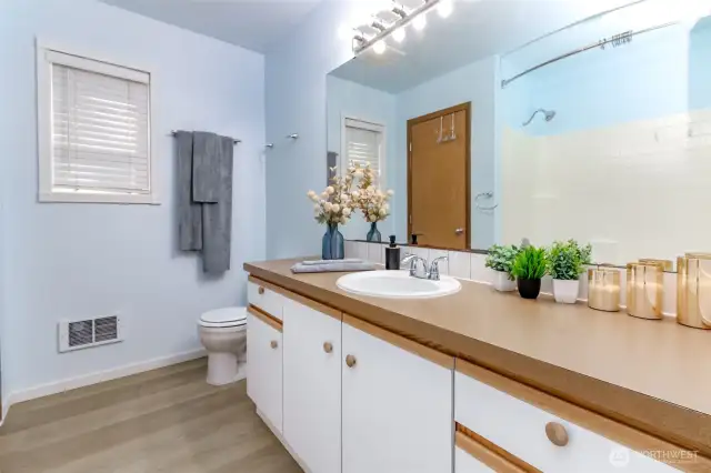primary bathroom