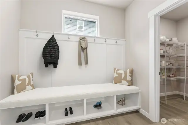 Huge rec room on lower level. Movie room, playroom, game room, lots of options. Photo of actual home with virtual staging.
