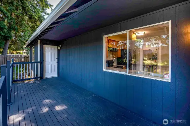 Back deck