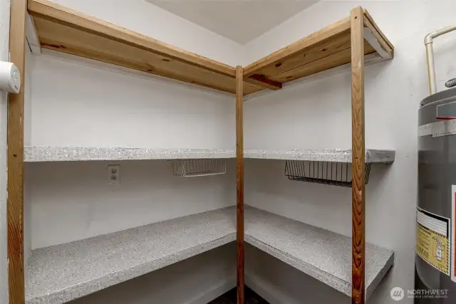 Pantry off Kitchen