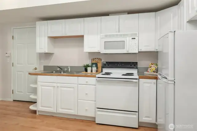 Lower level kitchen