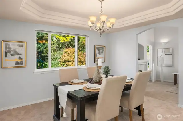 Formal dining room