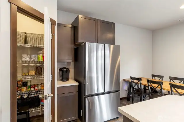 Large walk-in pantry