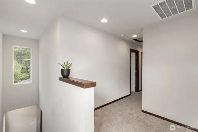 Landing on second floor