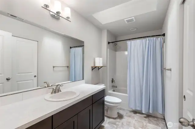 Full bathroom on second floor