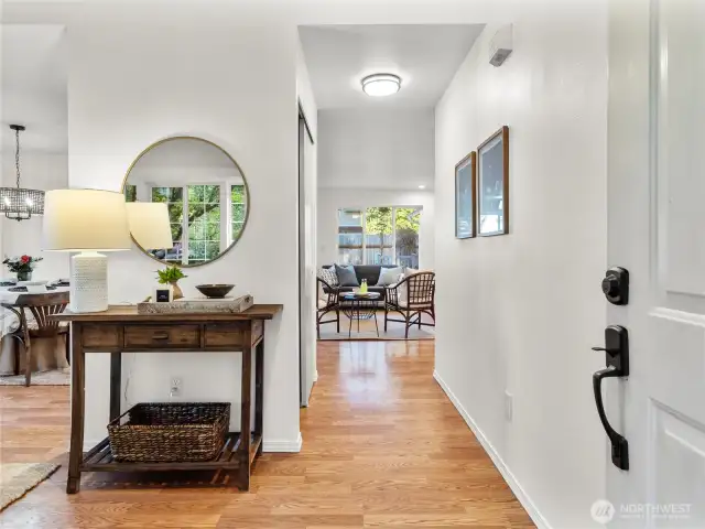 A welcoming entry into your new home!