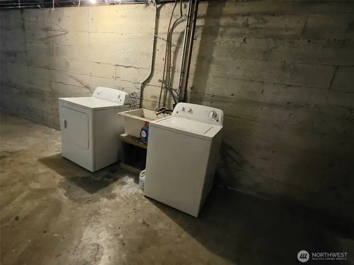 Basement Laundry Area