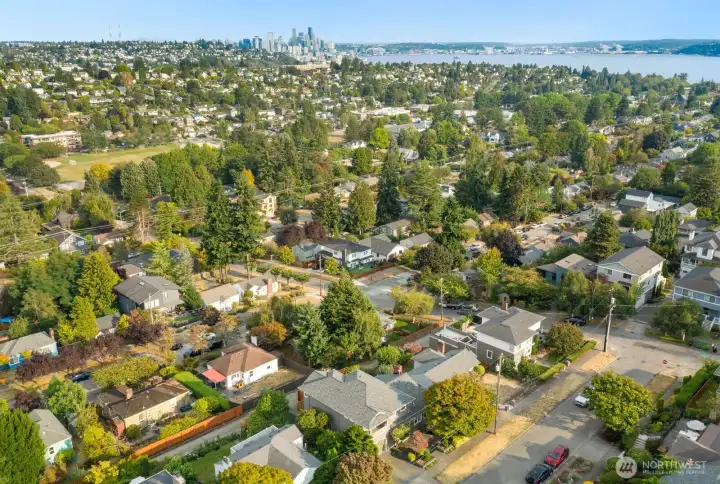 Just a quick commute to downtown, SLU. The Magnolia Village is only a few blocks away!