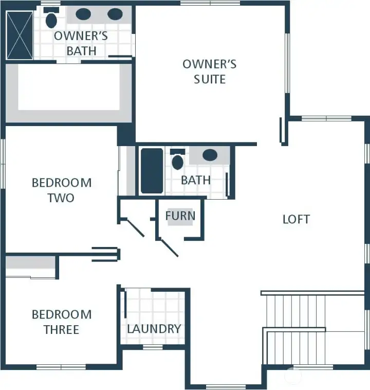 Image is a rendering. Photographs are for illustrative purposes only. Features, finishes, interior/exterior colors, landscaping and floorplan shown may vary from actual homes built
