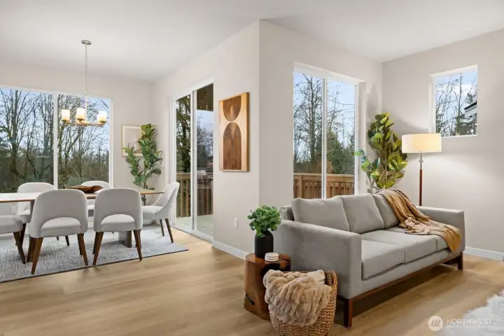 Photographs are for illustrative purposes only. Features, finishes, interior/exterior colors, landscaping and floorplan shown may vary from actual homes built