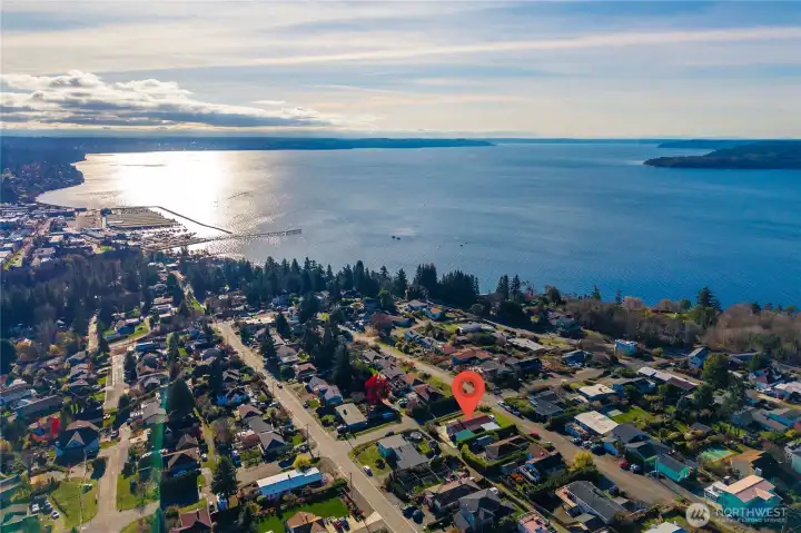 Location, location, location and views to boot!