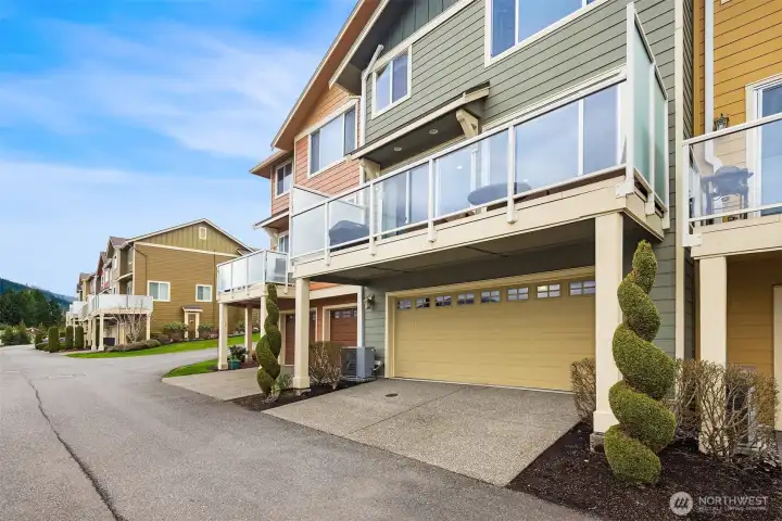 Don't miss the two-car garage with alley access!