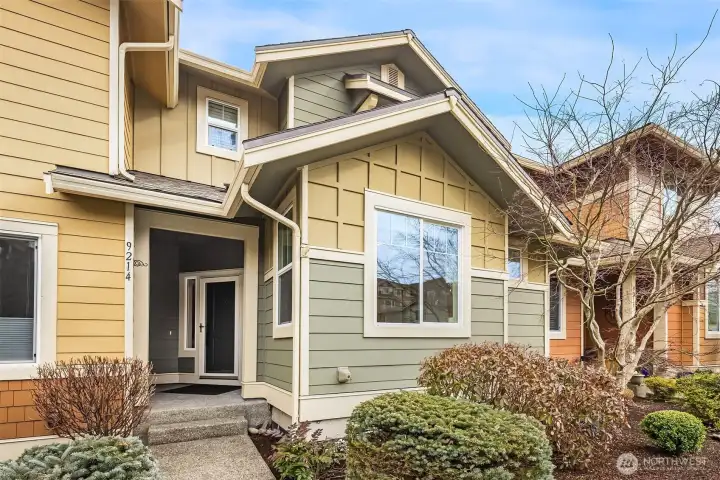 Your welcoming, covered front porch.