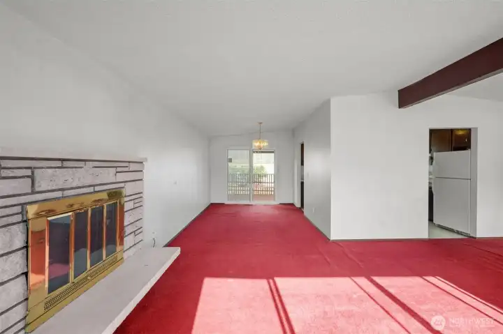 Imagine opening up that kitchen wall!