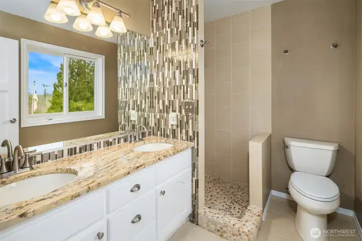 Remodeled primary bath