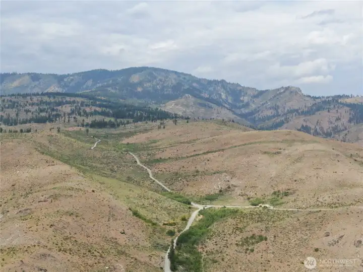 Parcel has access to over five miles of private trails