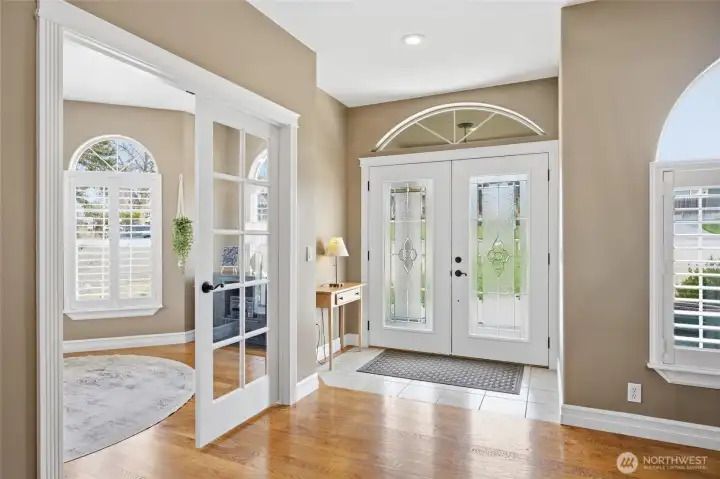 Den/Office off the entry.