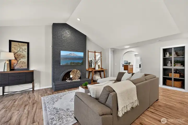 Such Detail & Charm! Note the Built in Display Shelving?