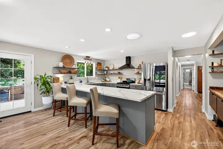 Stunning Kitchen & Adjoined Gathering Room!