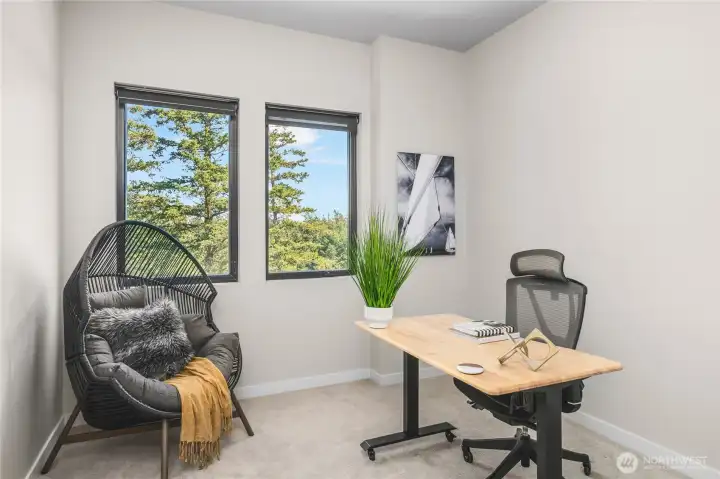 Office or bedroom on the lower level.