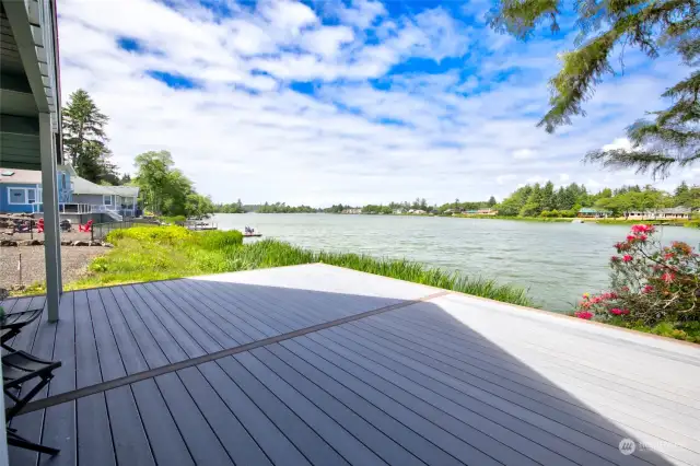 Gorgeous views from your Lakefront deck