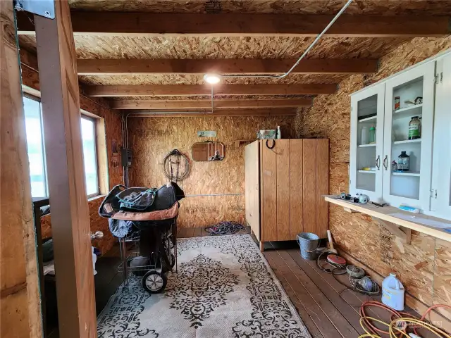 Heated Tack room