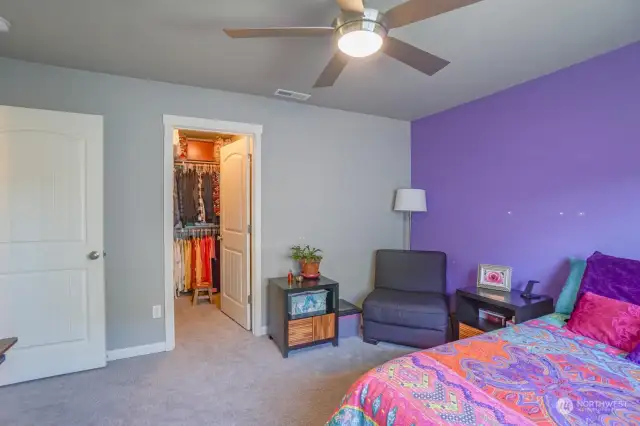 Bedroom 3 walk in closet