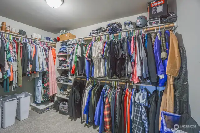 Large walk in closet