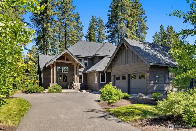 Traditional architecture in the core of Suncadia.