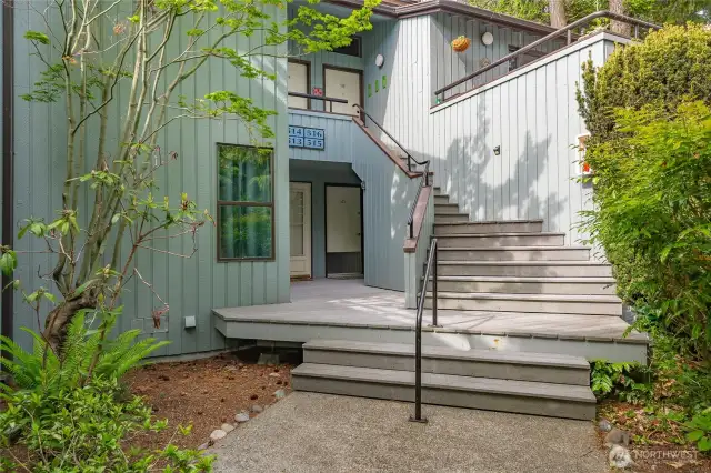 Exterior entry