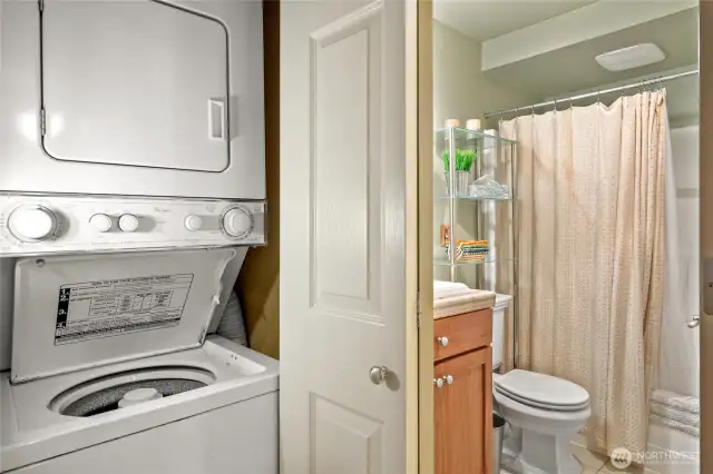 Laundry closet / Bathroom