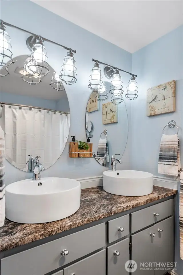 Master bathroom.