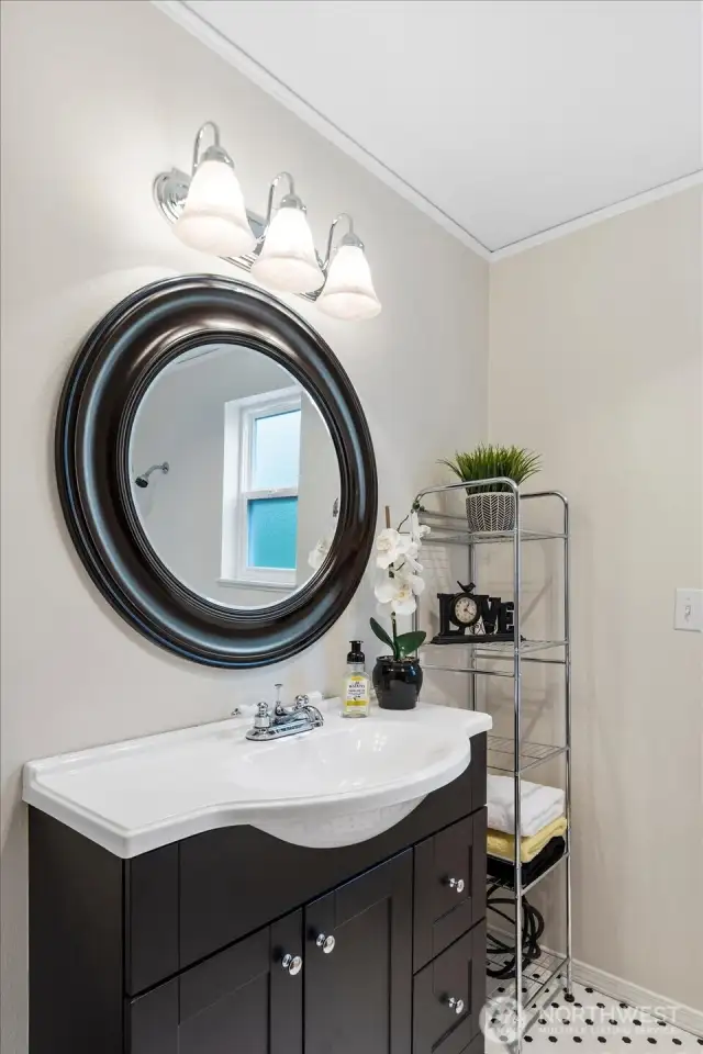 Upstairs bathroom.