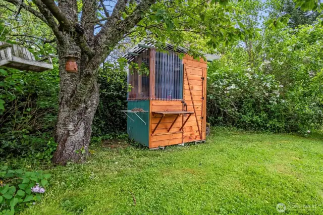 Potting shed.