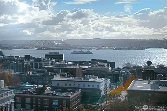 Love the ferry view!