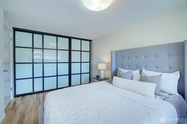 Extra-large closet!