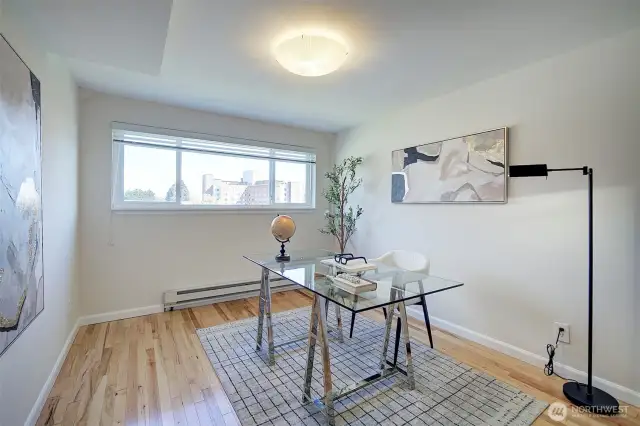 Nice size second bedroom or office.