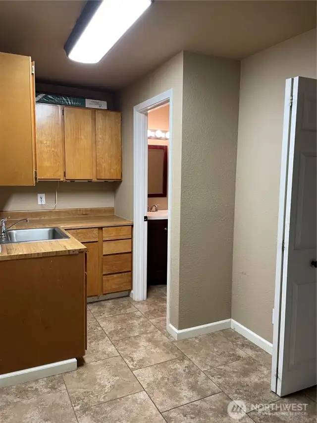 Snack nook...