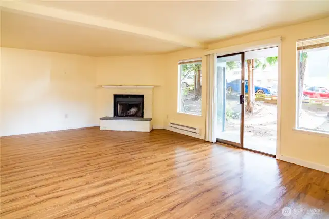 Unit 1 - fully remodeled living area