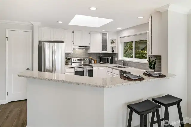 Recently remodeled