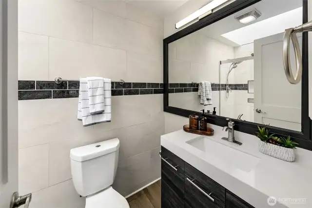 Master bathroom