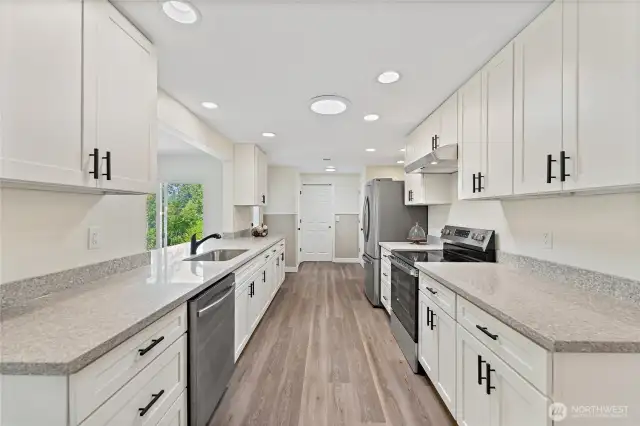 Spacious new kitchen