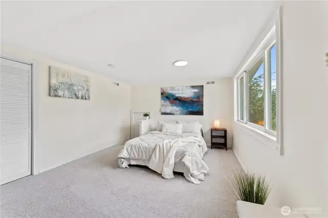 Another angle of the giant room upstairs