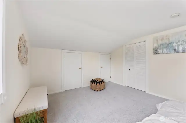 Another angle of the huge upstairs rooms