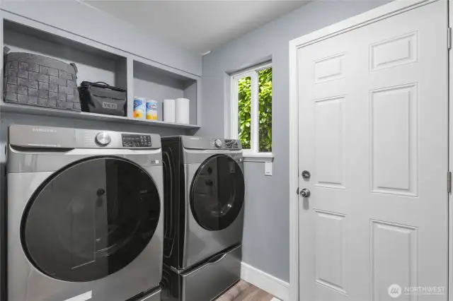 Utility Room with outdoor access