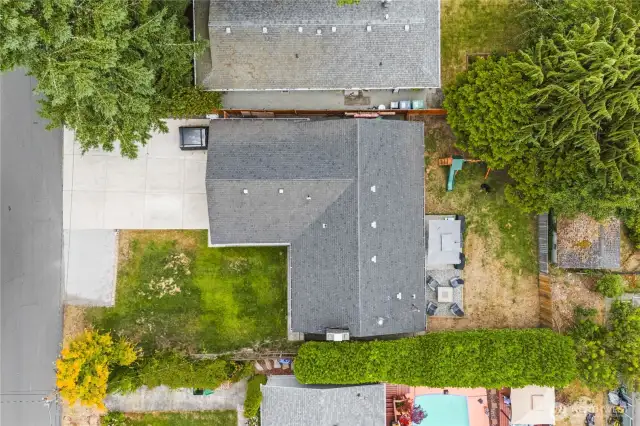 Skyview of the lot