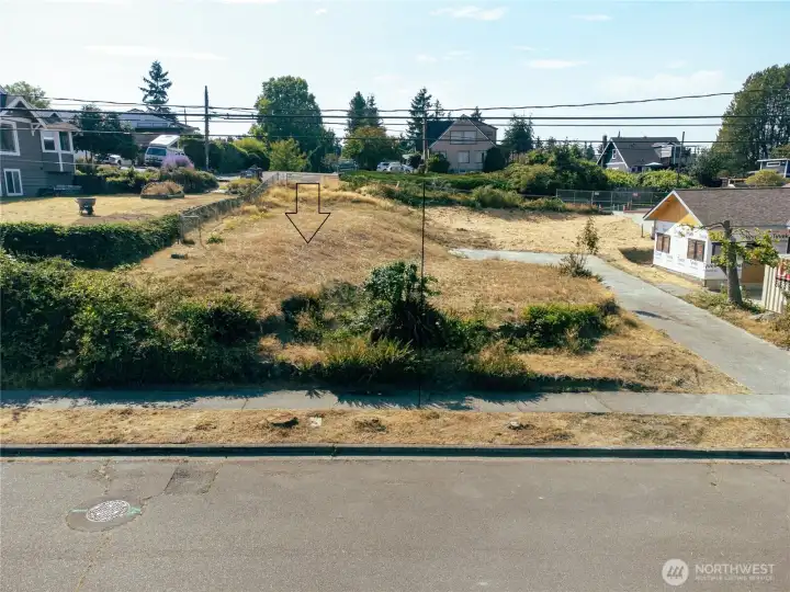 Note higher elevation, more view potential