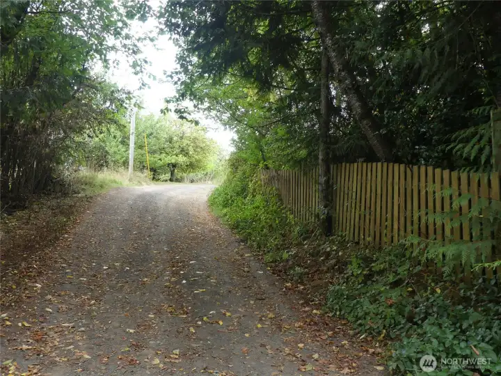 Entrance to Property